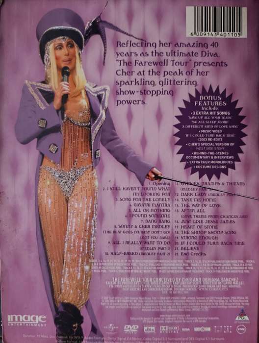 Cher - The Farewell Tour (DVD) RSA