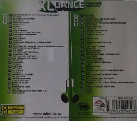 XL Dance 2007 (Double CD)