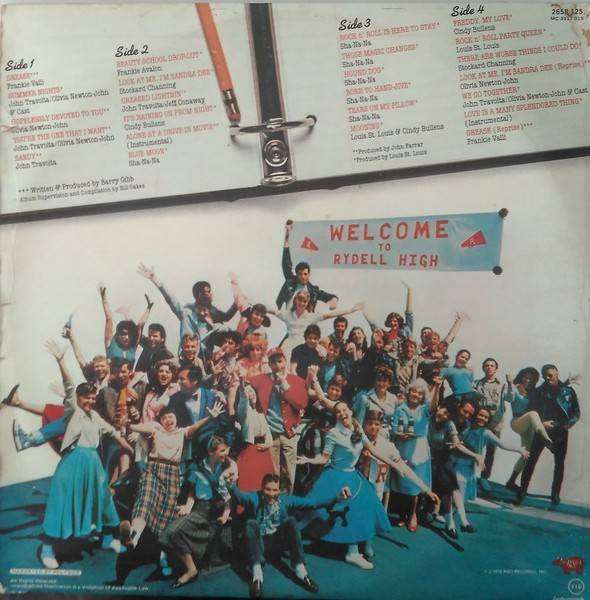 Various - Grease (The Original Soundtrack From The Motion Picture) (Double Vinyl LP Gatefold) 2658 1