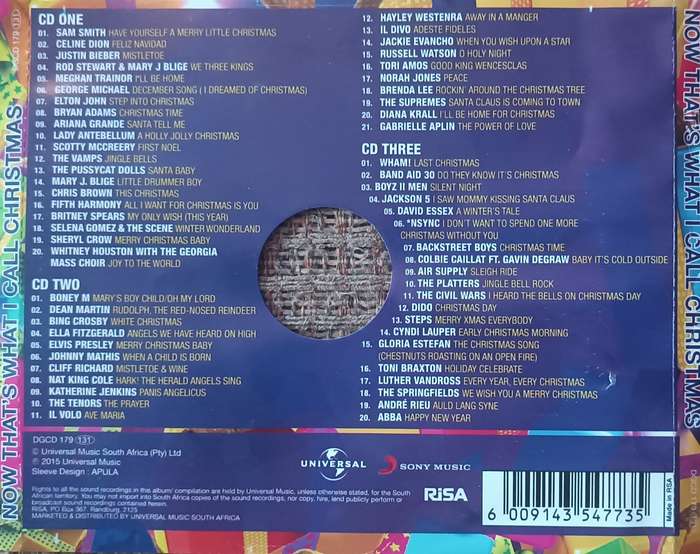 Various - Now That's What I Call Christmas (3 CD Set)