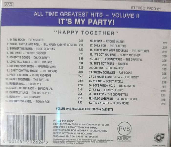 Various - It`s My Party Happy Together vol II (CD)