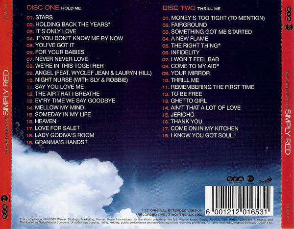 Simply Red - The Very Best Of Simply Red (Double CD)