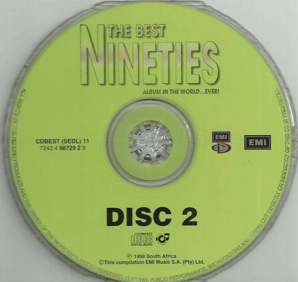 Various - The Best Nineties Album In The World...Ever! (CD Double)
