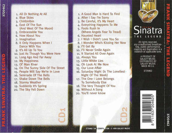 Frank Sinatra - Frank Sinatra The Legend (CD Double)