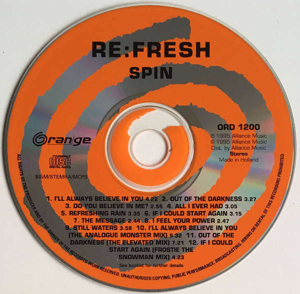 Re:fresh - Spin (CD)