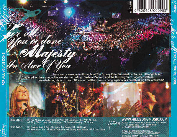 Hillsong - For All You've Done (CD Double)