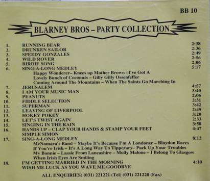 Blarney Bros. - Party Collection (CD)