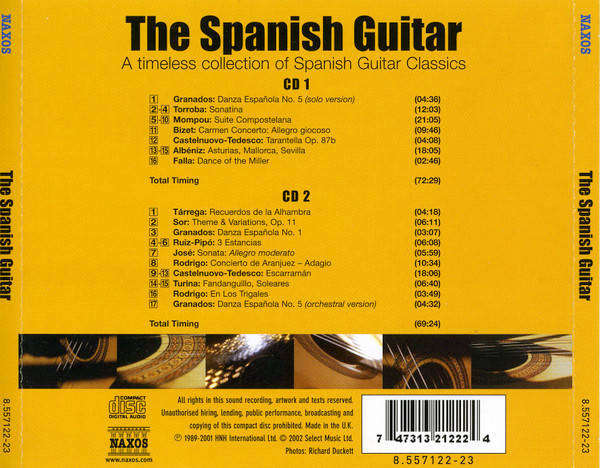 Spanish Guitar - Enrique Granados, Norbert Kraft (CD Double)