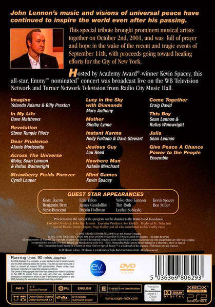 Various - Come Together: A Night For John Lennon's Words And Music (DVD)
