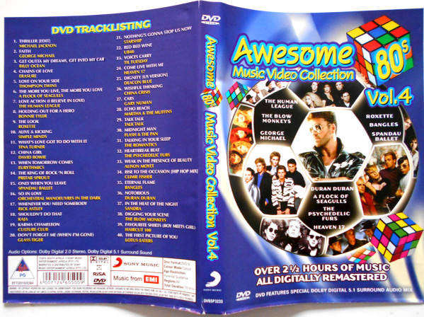 Various - Awesome 80's Music Video Collection Vol.4 (DVD)
