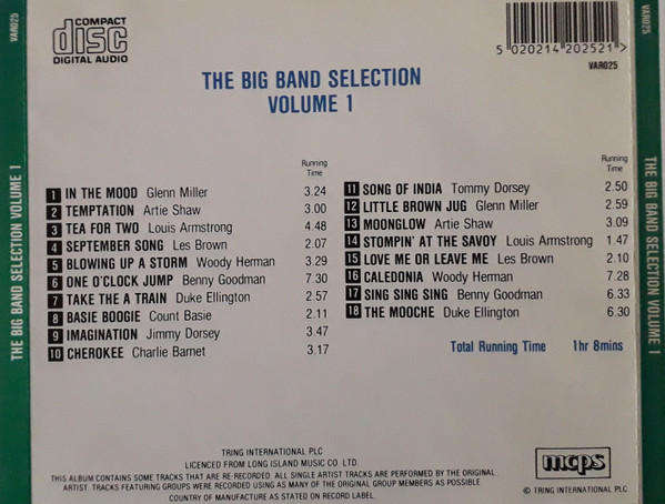Various - The Big Band Selection Volume 1 (CD)