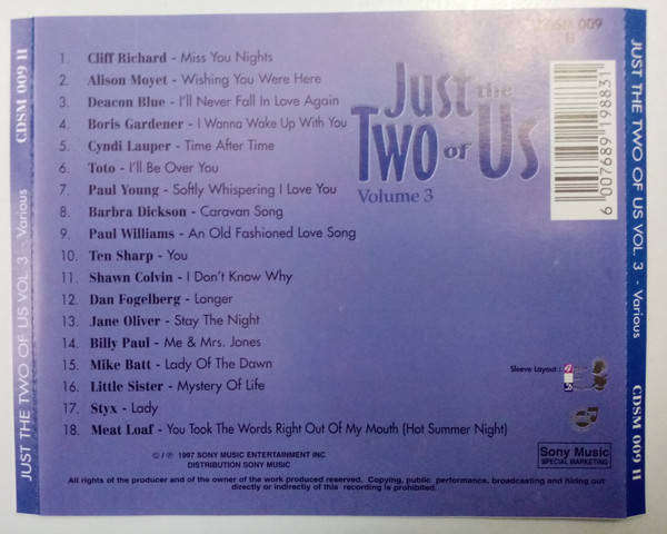 Various - Just The Two Of Us Volume 3 (CD)