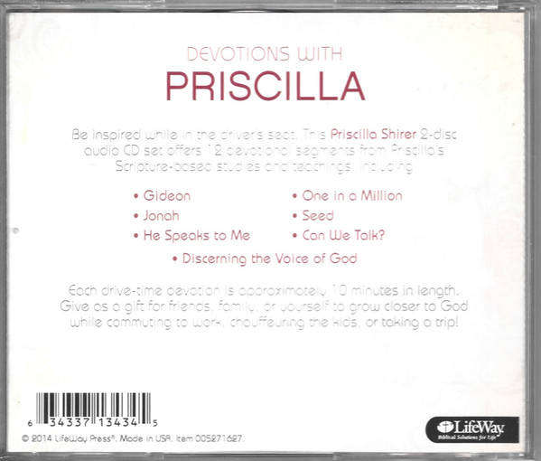 Priscilla Shirer - Devotions With Priscilla (AUDIO CD)