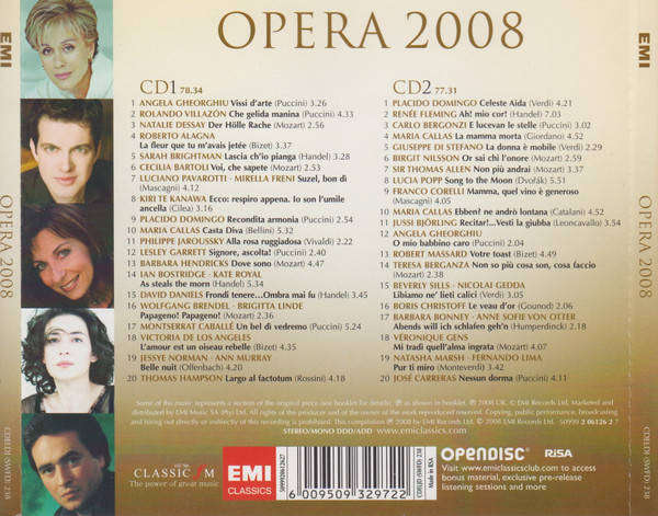 Various - Opera 2008 (CD Double)