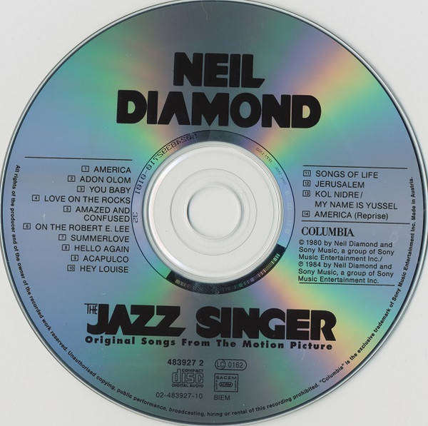 Neil Diamond - The Jazz Singer (CD)