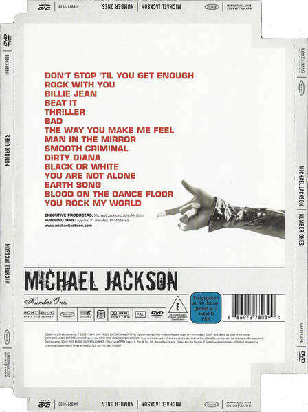 Michael Jackson - Number Ones (DVD)