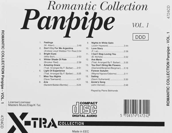 Pierre Belmonde - Romantic Collection Panpipe Vol. 1 (CD)