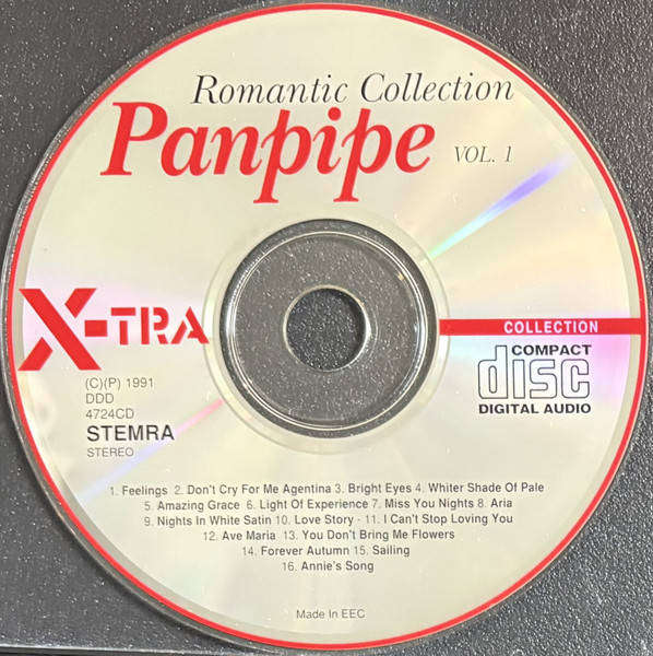 Pierre Belmonde - Romantic Collection Panpipe Vol. 1 (CD)