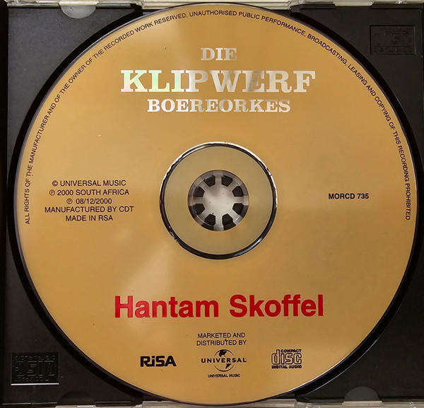 Die Klipwerf Boere Orkes - Hantam Skoffell! (CD)