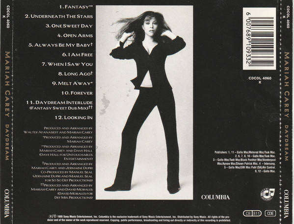 Mariah Carey - Daydream (CD Light Gold Disc)