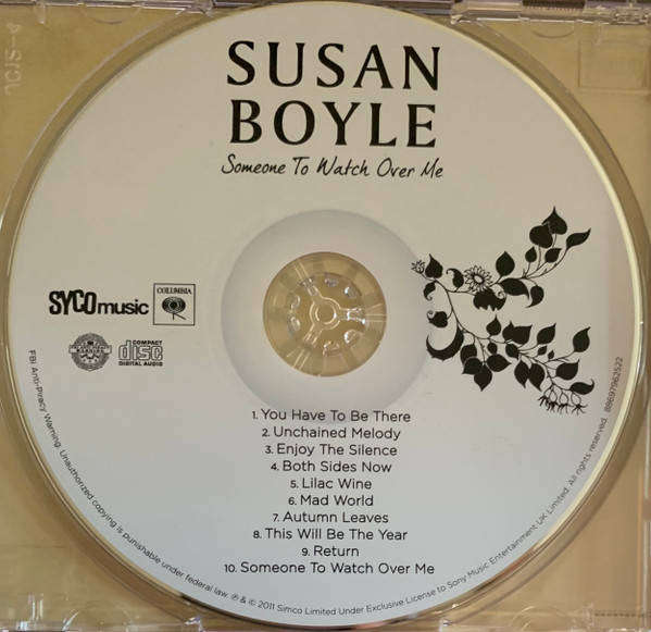 Susan Boyle - Someone To Watch Over Me (CD)