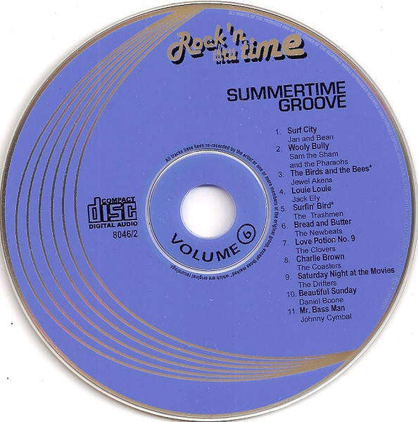 Various - Rock'n Thru Time Summertime Groove (Vol 6 CD)