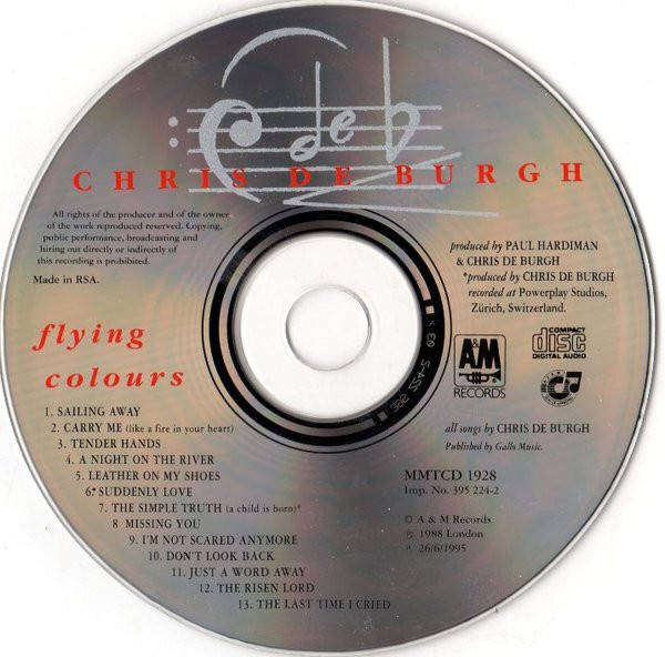 Chris de Burgh - Flying Colours (CD)