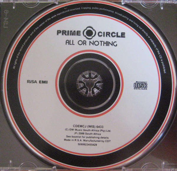 Prime Circle - All Or Nothing (CD)