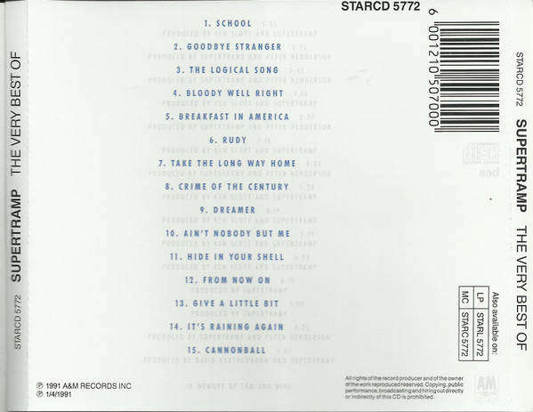 Supertramp - The Very Best Of (CD)