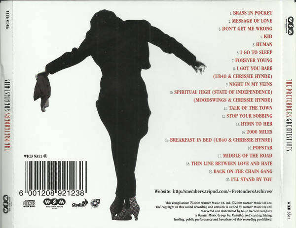 The Pretenders - Greatest Hits (CD)