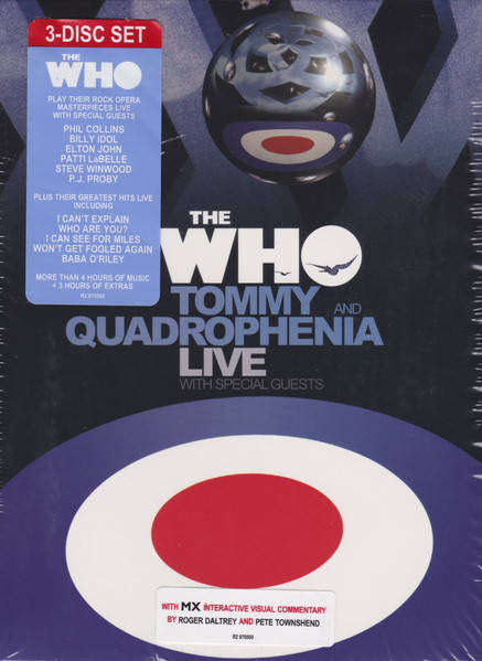 The Who - Tommy And Quadrophenia Live With Special Guests (DVD set of 3)
