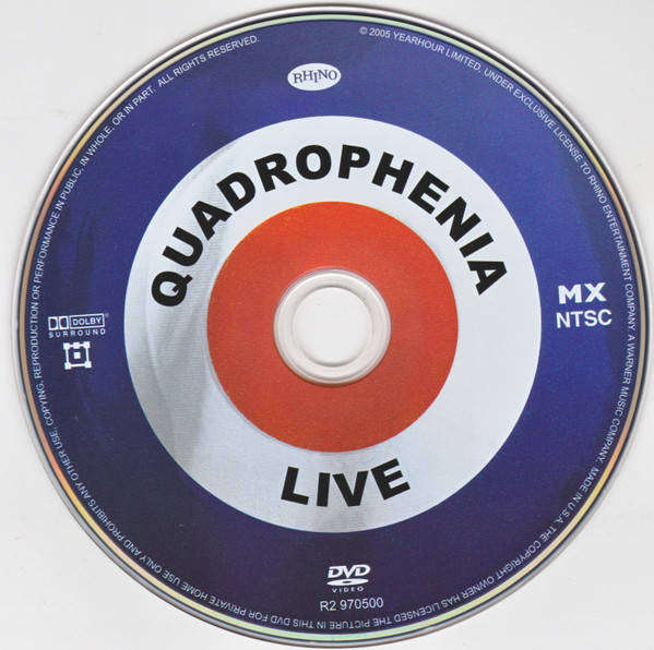 The Who - Tommy And Quadrophenia Live With Special Guests (DVD set of 3)