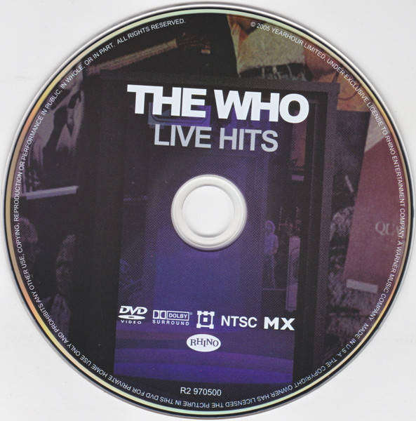 The Who - Tommy And Quadrophenia Live With Special Guests (DVD set of 3)