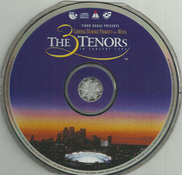 The 3 Tenors In Concert 1994 - (CD)