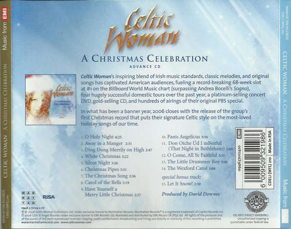Celtic Woman - A Christmas Celebration (CD)