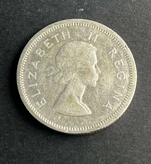 1953 SA Two and a half shilling Silver
