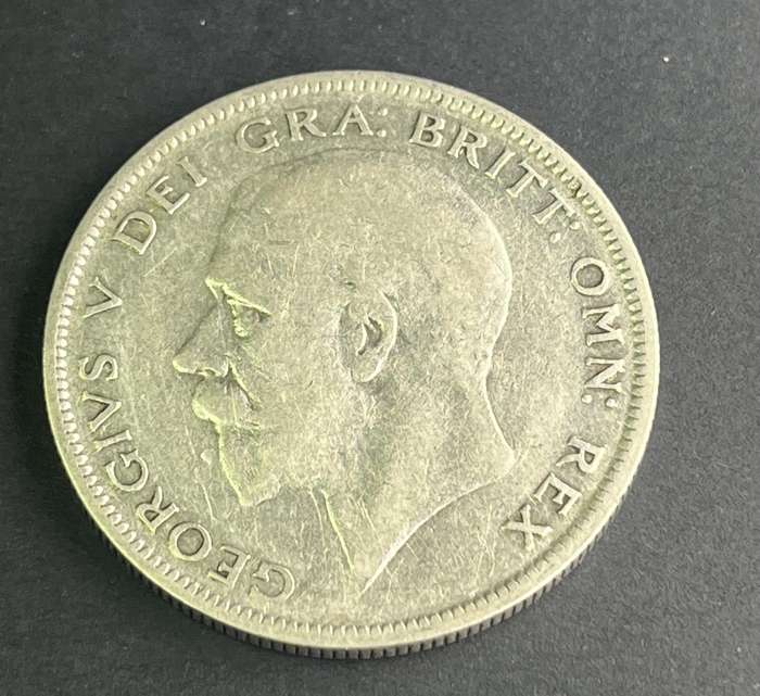 1929 British Half Crown Silver George V