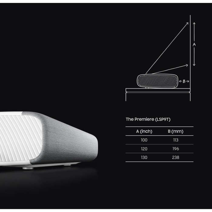 Samsung 130 Inch The Premiere LSP9T 4K Triple Laser Projector Brand New Sealed