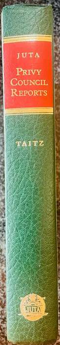 Privy Council Reports by Jerold Leonard Taitz