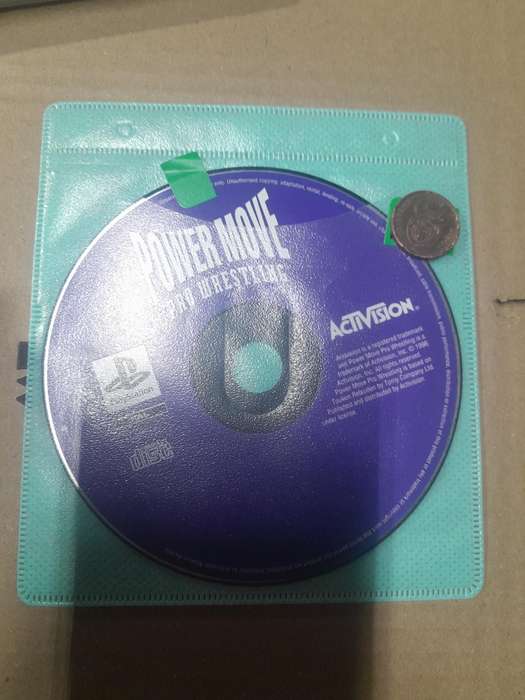 Power Move Pro Wrestling Disc Only