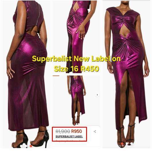 Superbalist  Evening/Cocktail Dress-     New