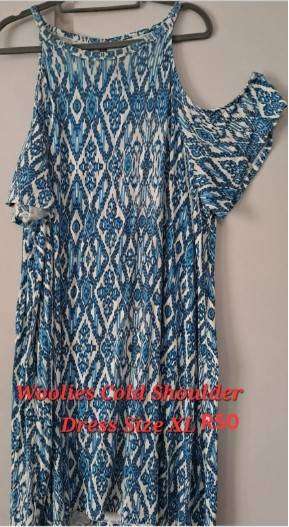 Woolworths - Cold Shoulder Dress  -  Size XL