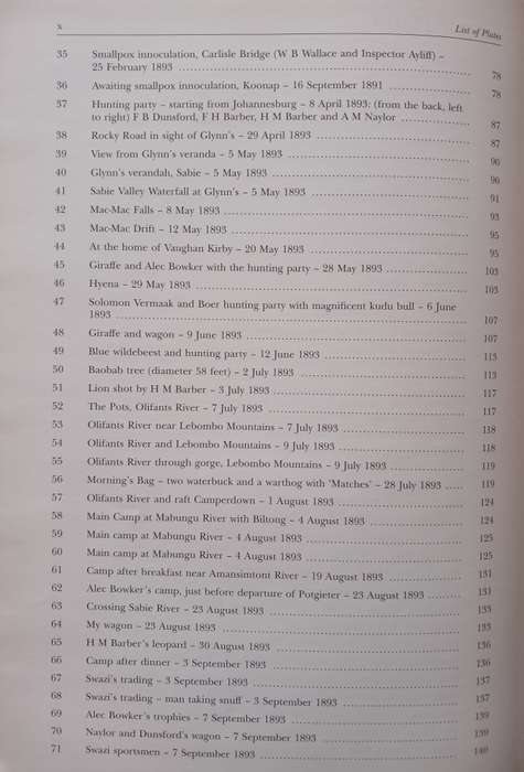 The African Hunting and Travel Journals of JBS Greathead 1883-1910