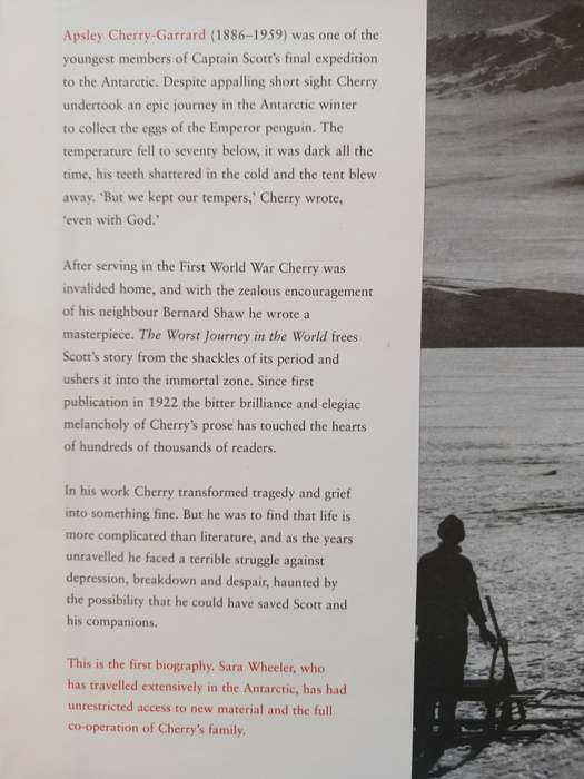 Cherry - A Life of Apsley Cherry-Garrard by Sara Wheeler