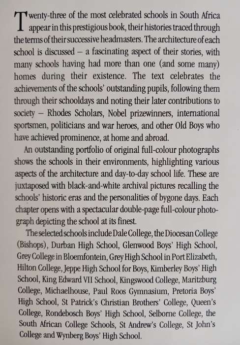 Historic Schools of South Africa