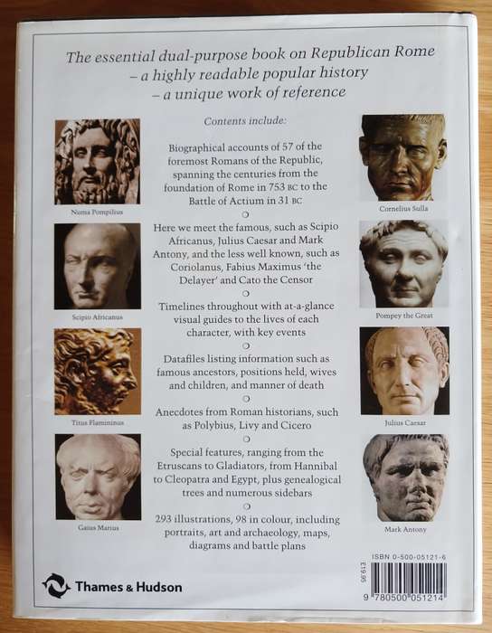 Chronicle of the Roman Republic - The Rulers of Ancient Rome from Romulus to Augustus