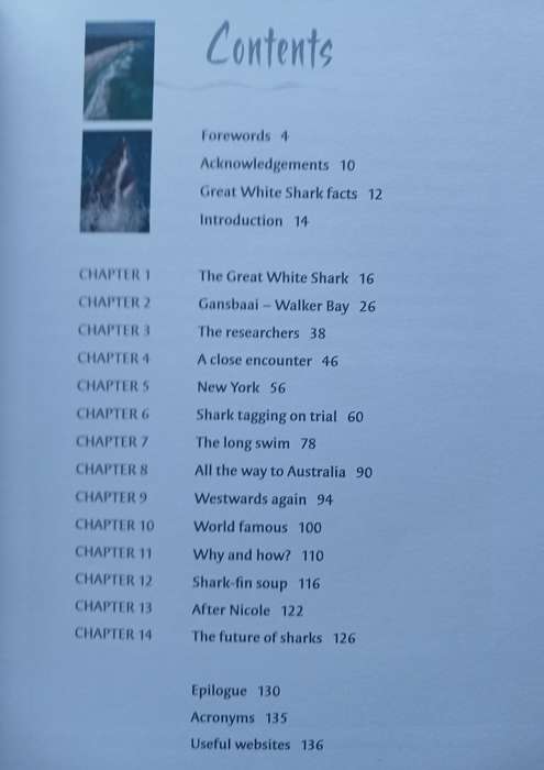 Nicole - The true story of a Great White Shark's journey into history by Richard Peirce