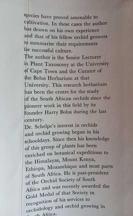An Introduction to the South African Orchids