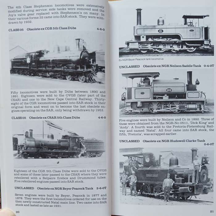 Locomotives of the South African Railways - A concise guide