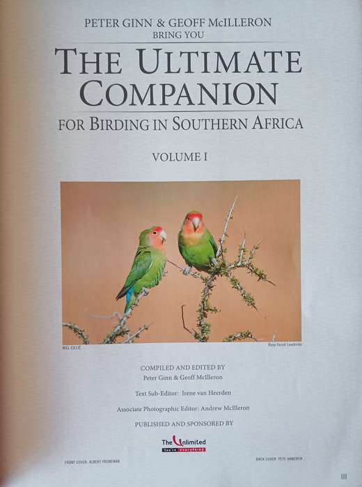 The Ultimate Companion for Birding in Southern Africa